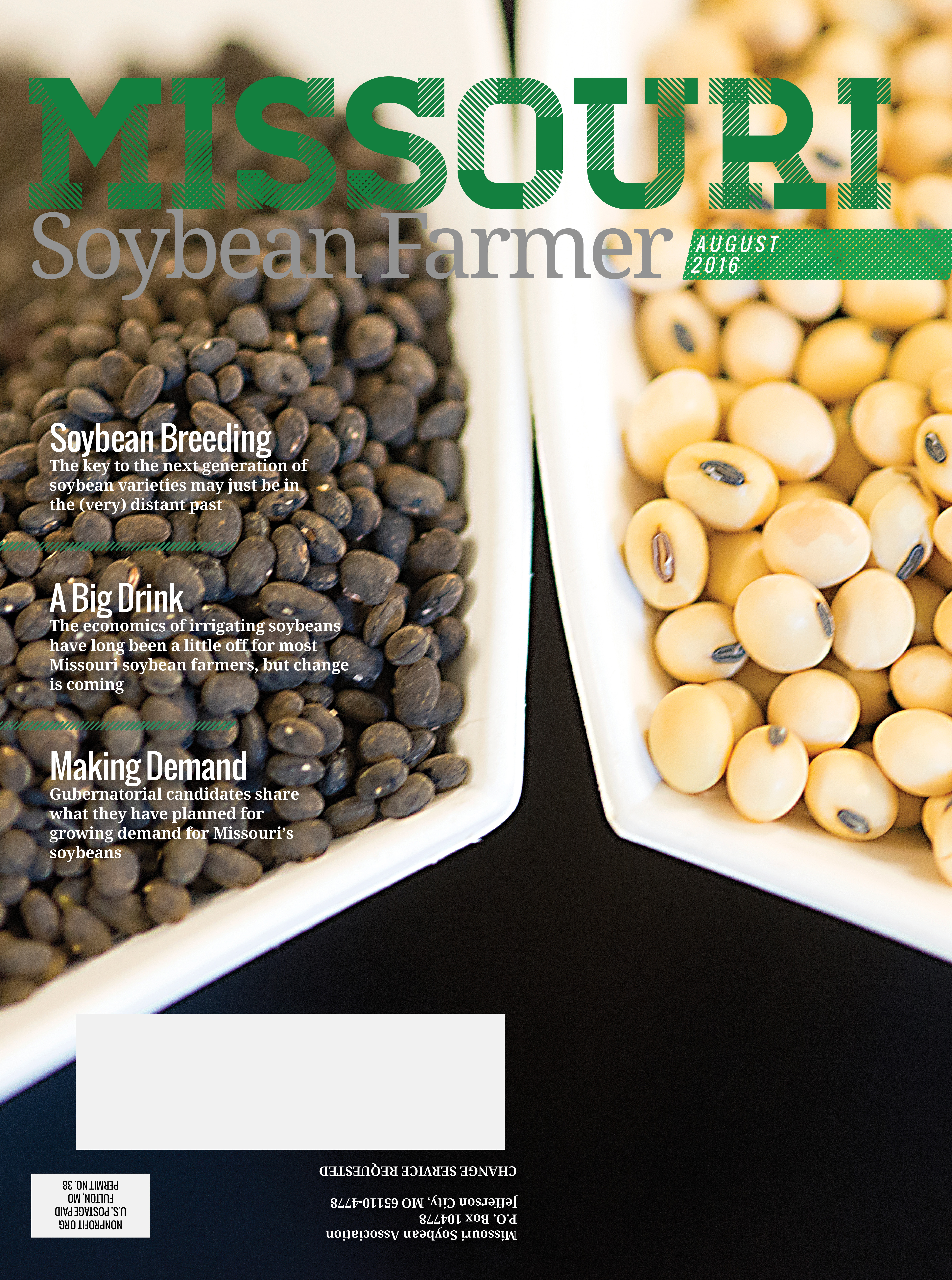 August 2016 Issue of Missouri Soybean Farmer Now Online