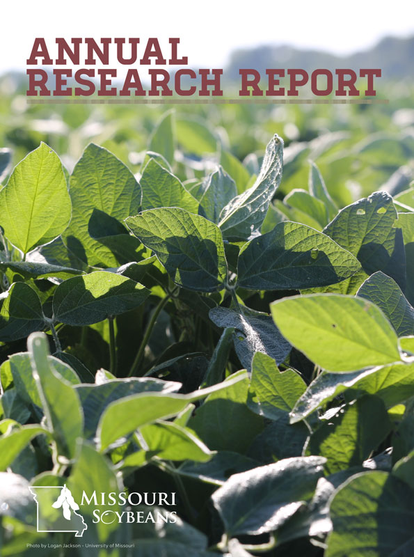 2018 Missouri Soybean Annual Research Report Cover