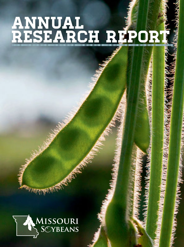 2019 Missouri Soybean Annual Research Report Cover