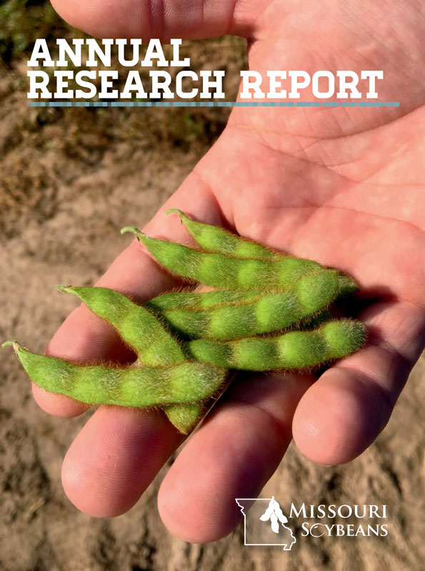 2021 Missouri Soybean Annual Research Report cover